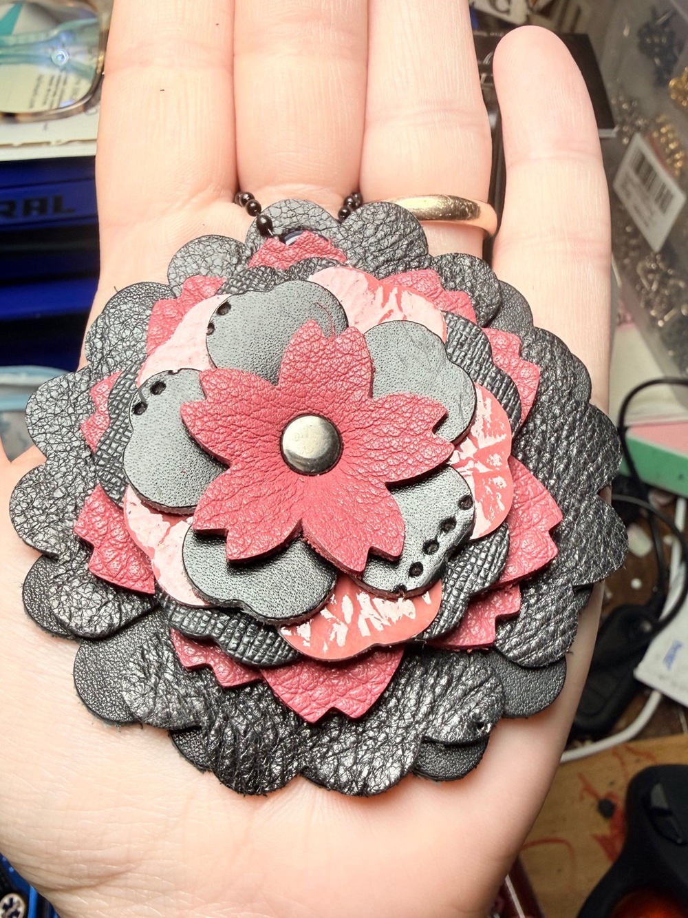Handmade Floral Charm